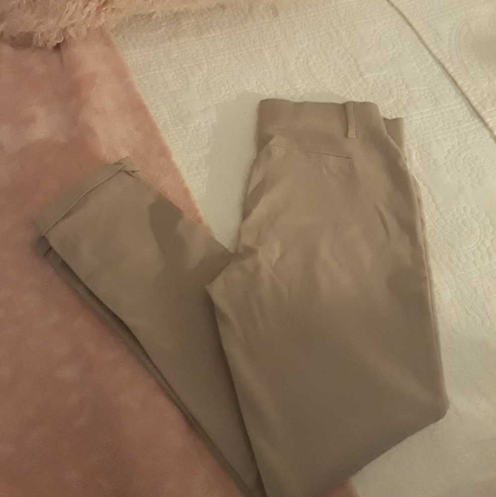Khaki Skinny Jeans